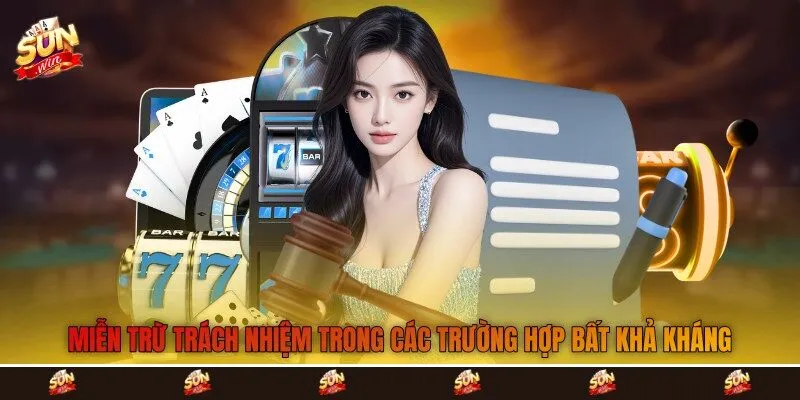 Miễn trừ trách nhiệm trong các trường hợp bất khả kháng