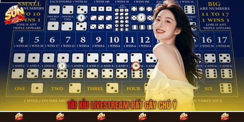 Tài xỉu livestream rất gây chú ý