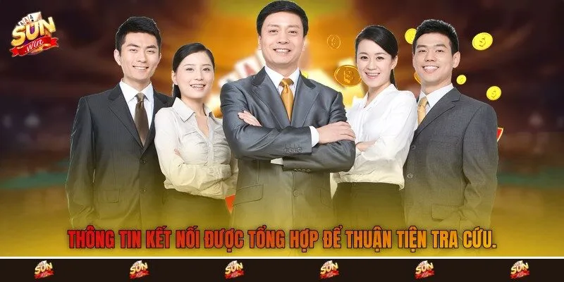 Thông tin kết nối được tổng hợp để thuận tiện tra cứu.